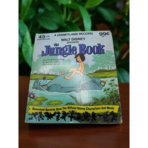 Walt Disney Presents 1975 The Jungle Book 45 RPM Disneyland Record #620